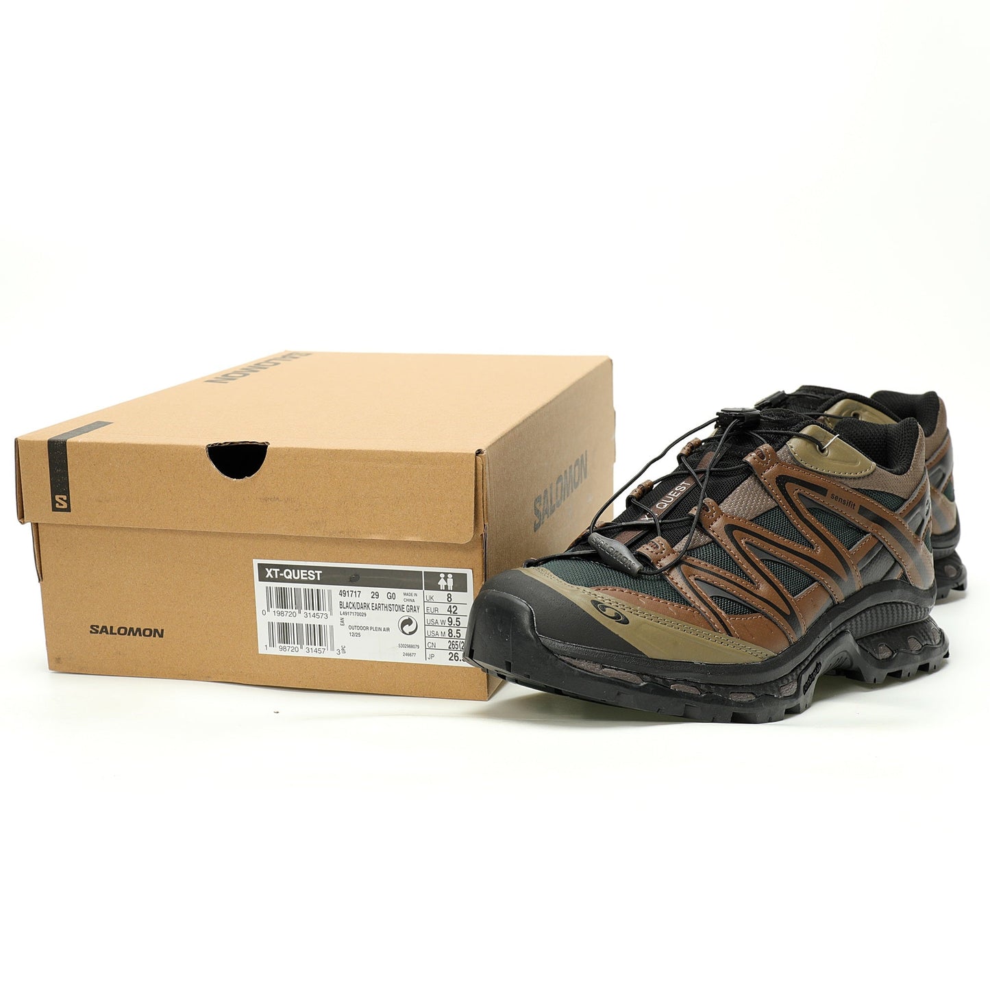 SALOMON XT-Quest Adv Black / Brown