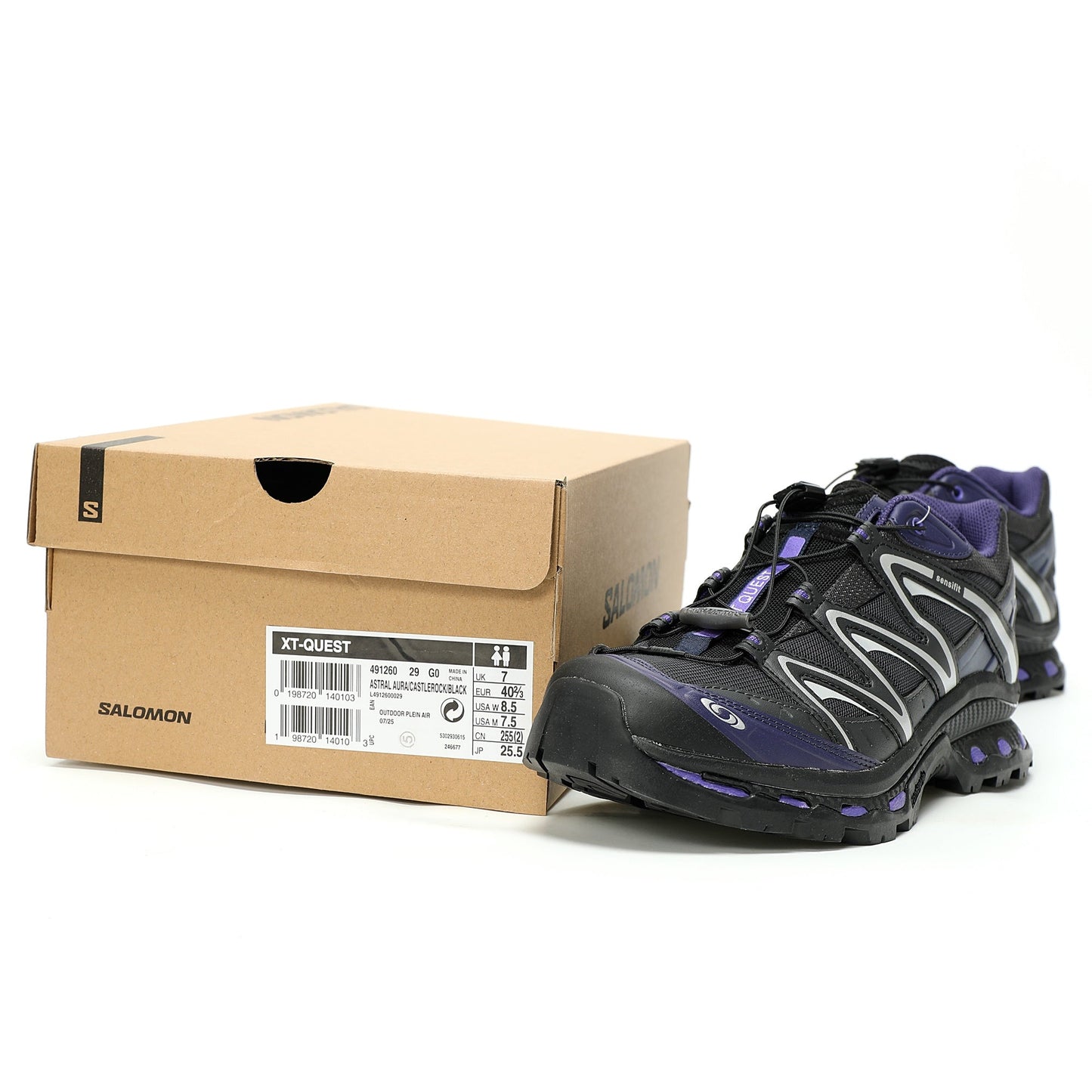 SALOMON XT-Quest Adv Black / Purple