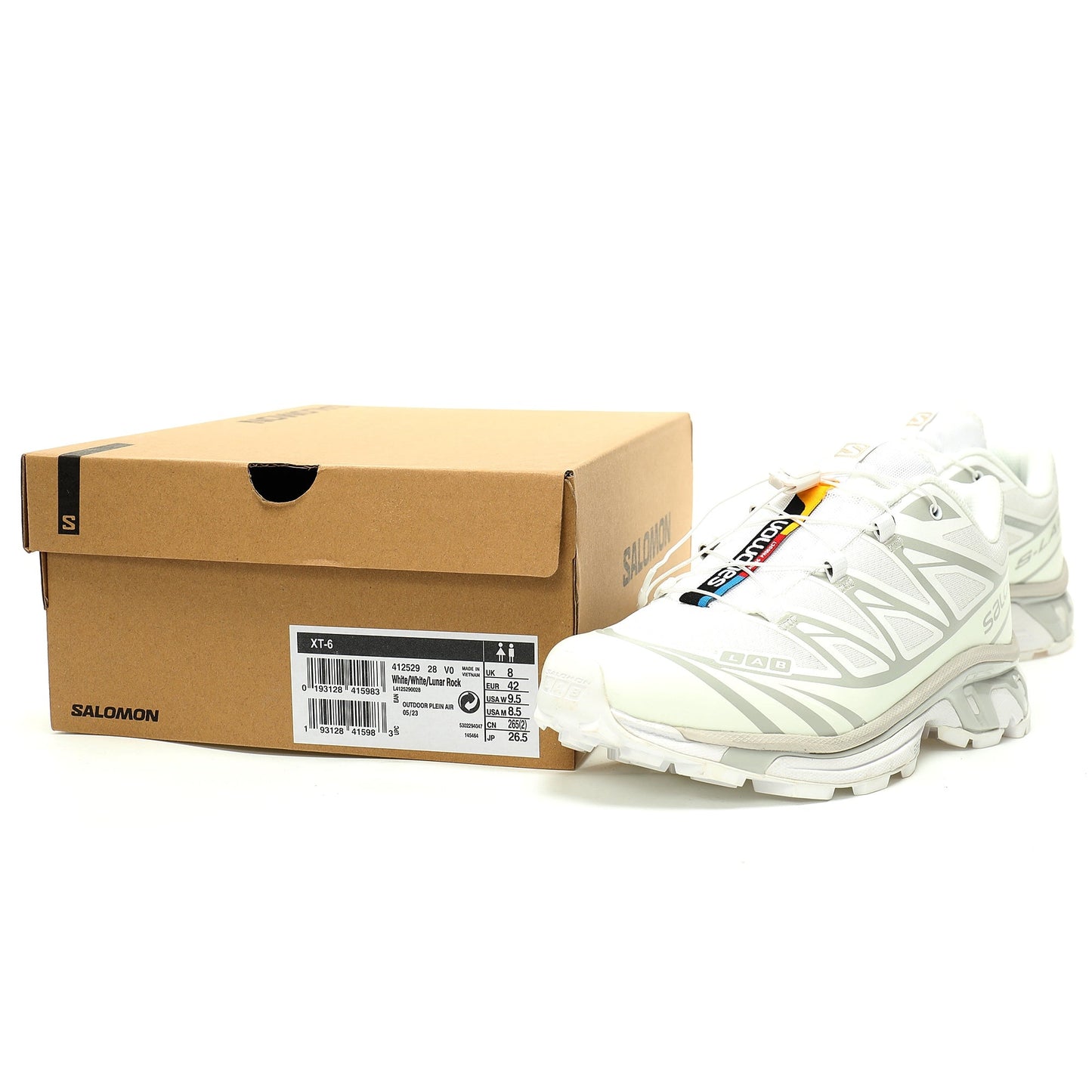 Salomon XT-6 GTX Outdoor Sports Shoes Collection White