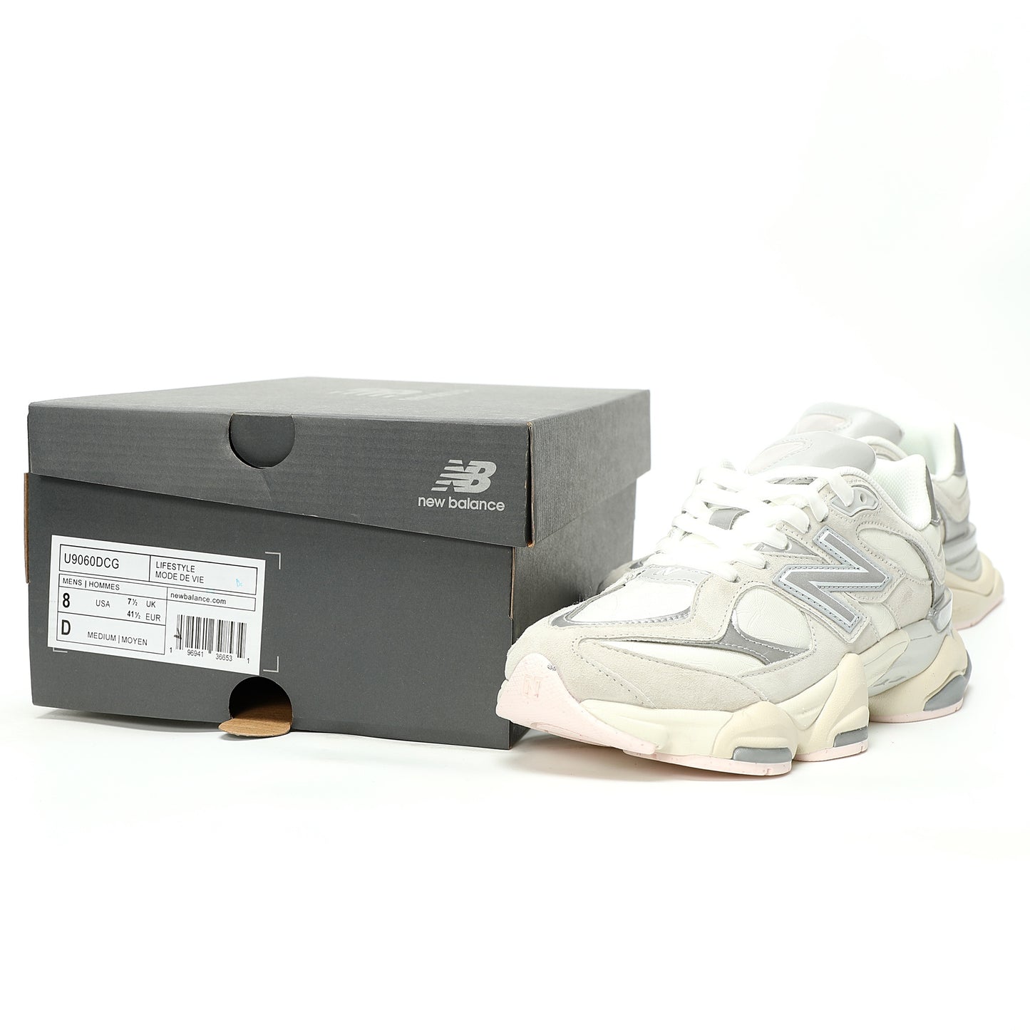 New Balance 9060 Sneaker Light gray / Light pink