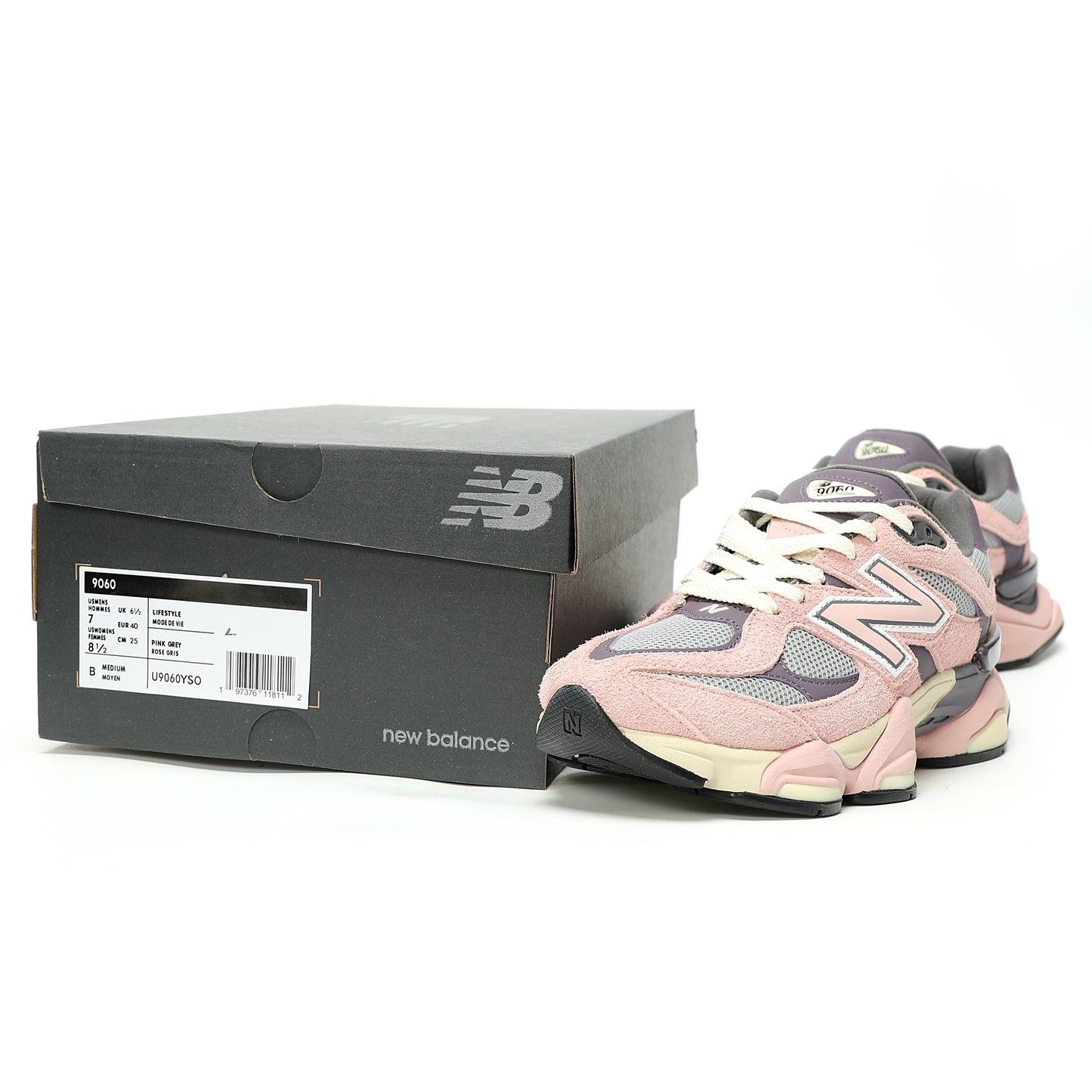 New Balance 9060 Light Pink / Gray