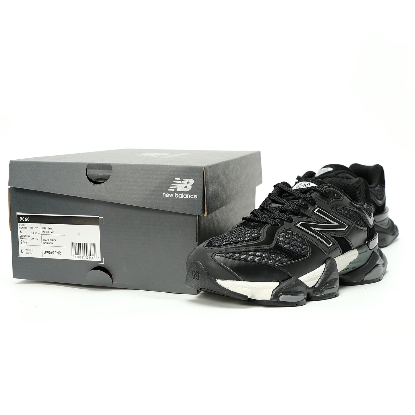 New Balance 9060 Sneaker Black/ Green
