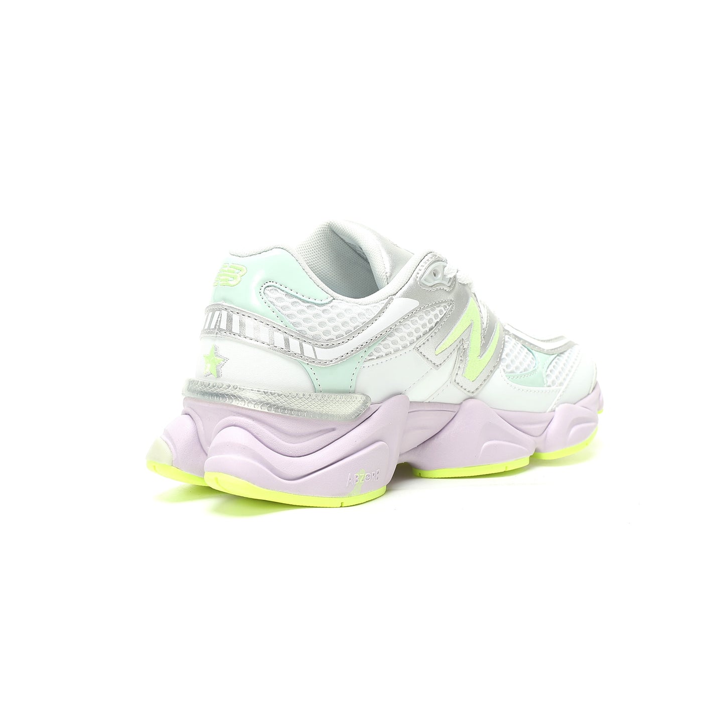 New Balance 9060 Sneaker Light green / Yellow / Silver