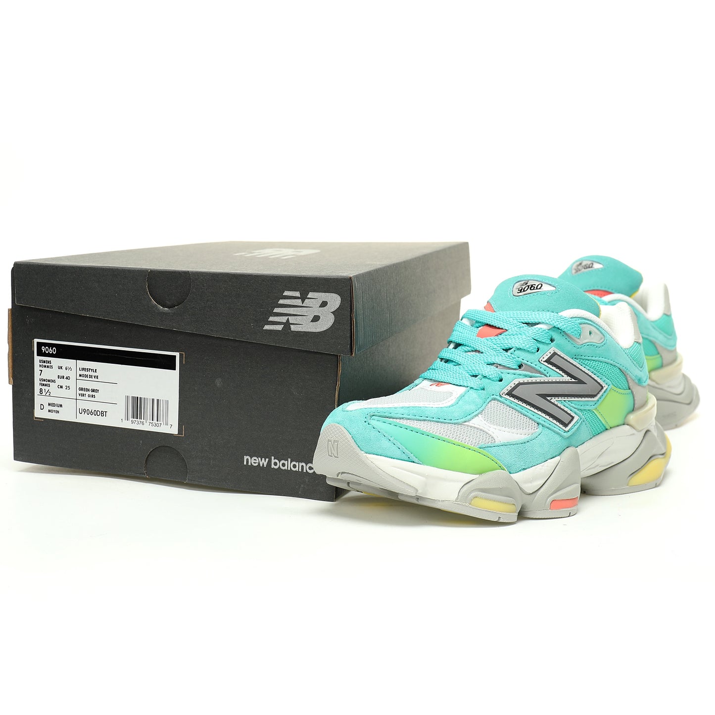 New Balance 9060 Sneaker Greenish-blue