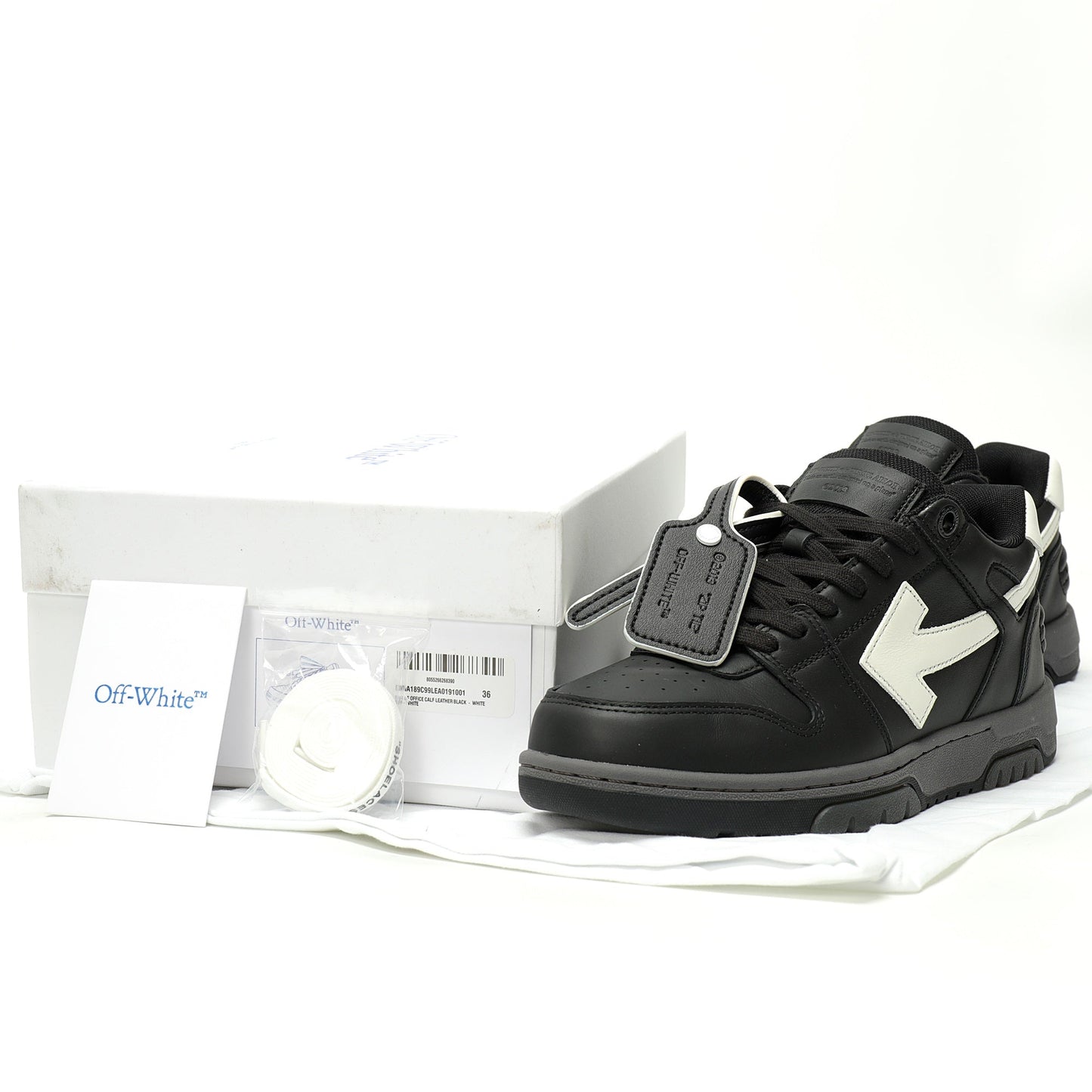 Off-White™ "Out Of Office" OOO Sneaker Black/White