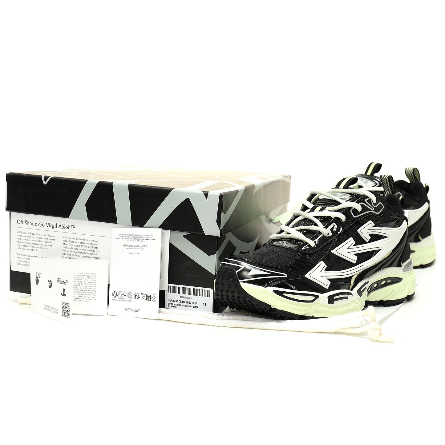 Off-White™ "Be Right Back" Sneaker — BRB Black