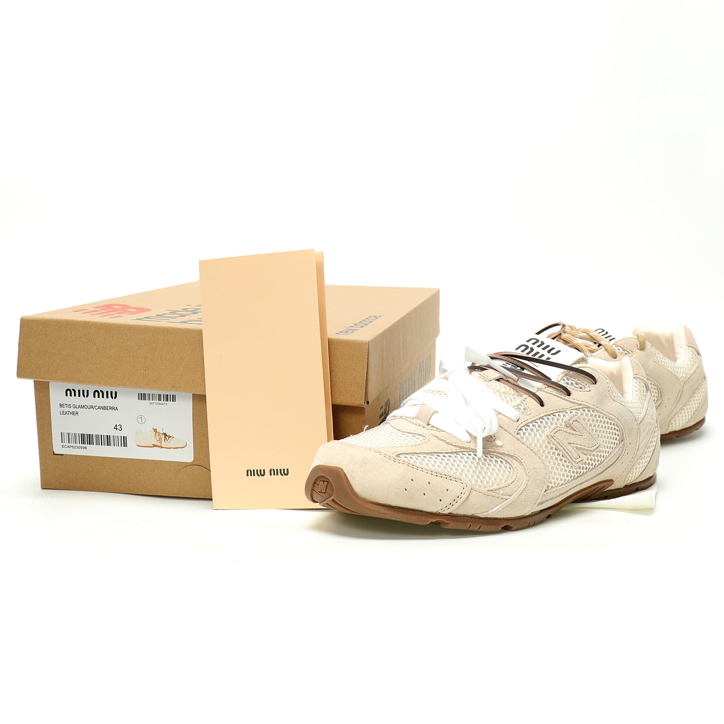 Miu Miu x New Balance 530 Collaboration Sneakers