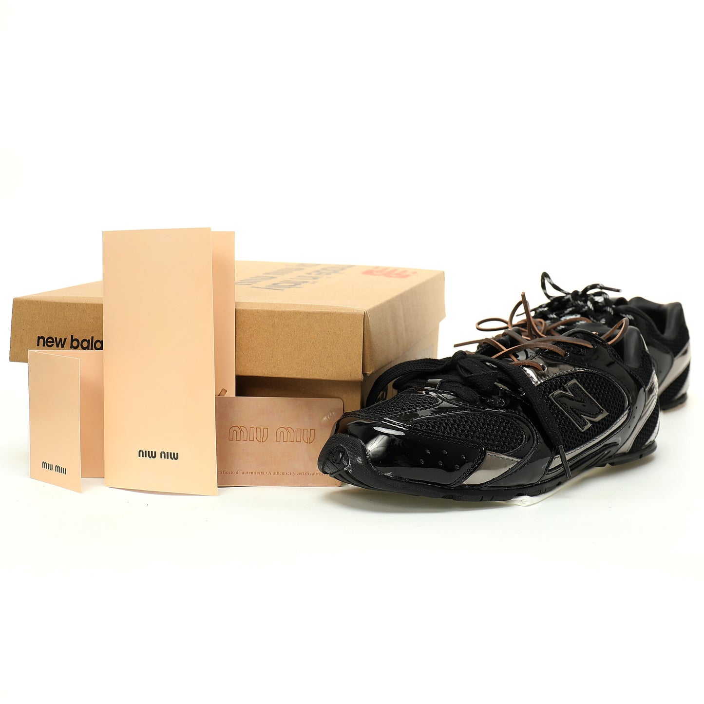 Miu Miu x New Balance 530 Collaboration Sneakers