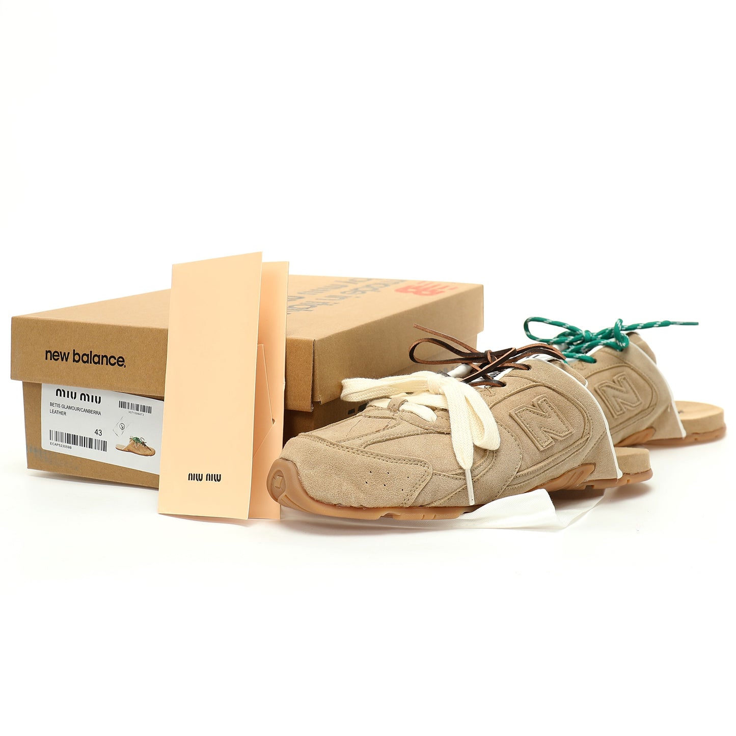 Miu Miu x New Balance 530 Collaboration Sneakers