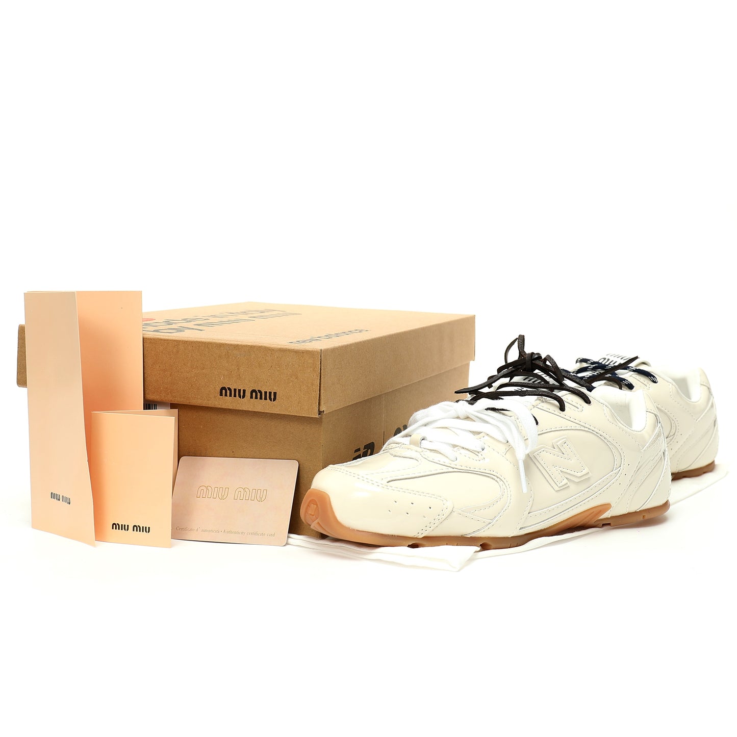 Miu Miu x New Balance 530 Collaboration Sneakers