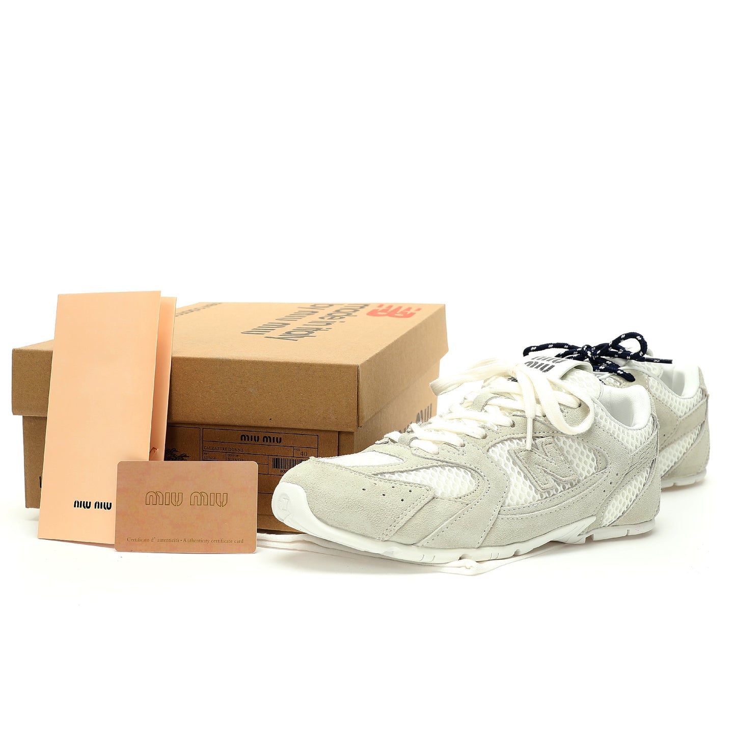 Miu Miu x New Balance 530 Collaboration Sneakers