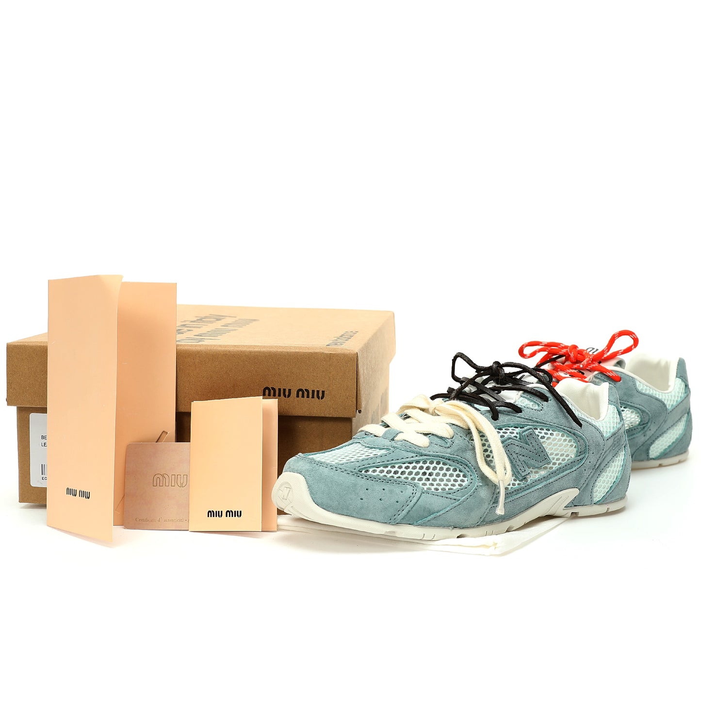 Miu Miu x New Balance 530 Collaboration Sneakers