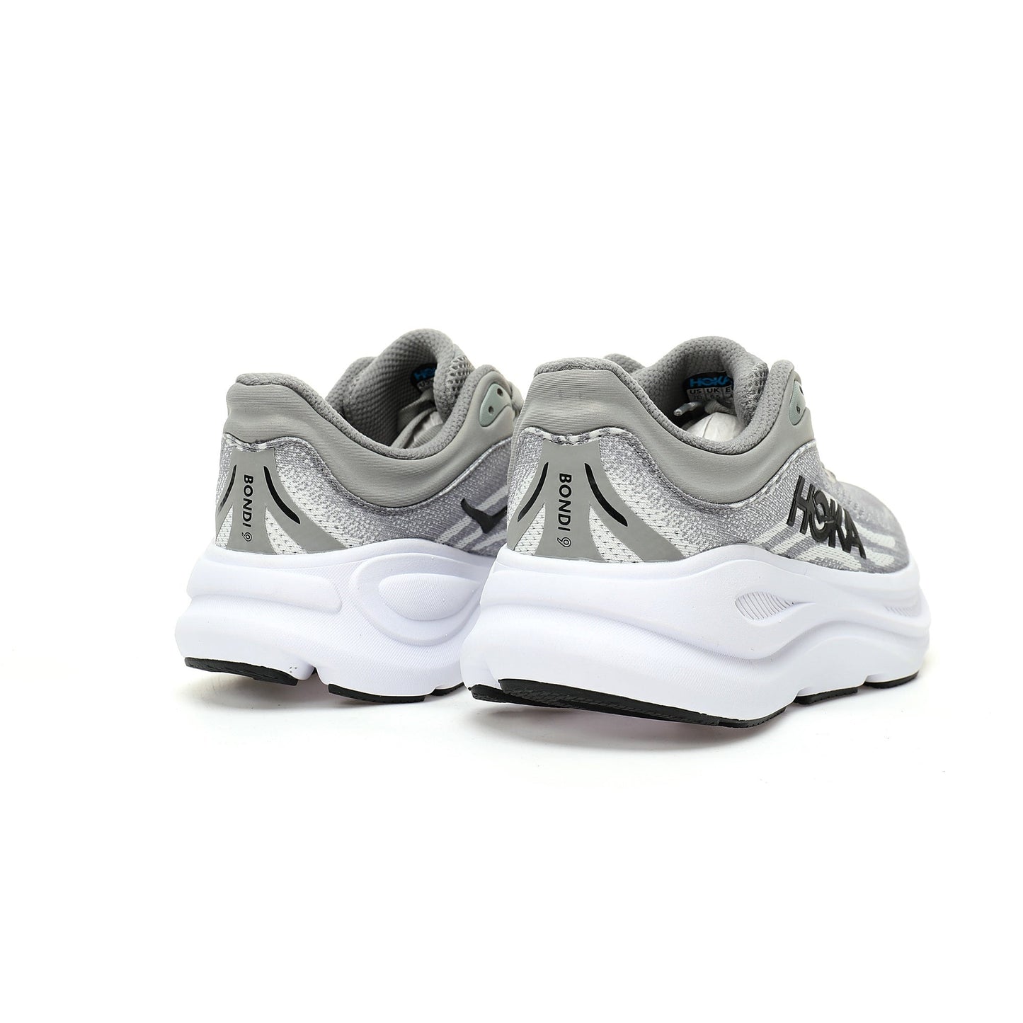 HOKA One One Clifton 9  Grey/White/Black