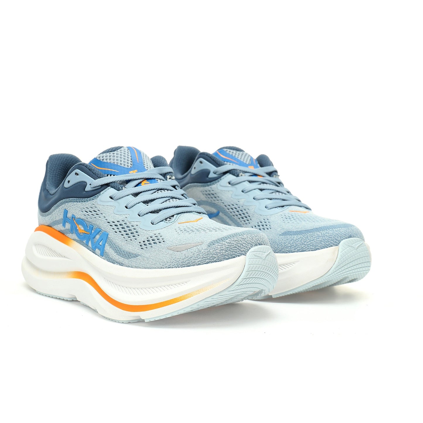 HOKA One One Clifton 9 Blue/White/Orange
