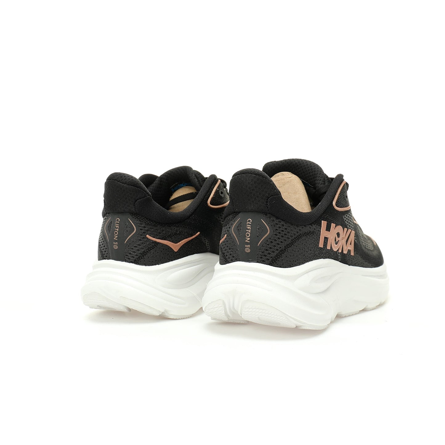 HOKA One One Clifton 9 Black / Brown