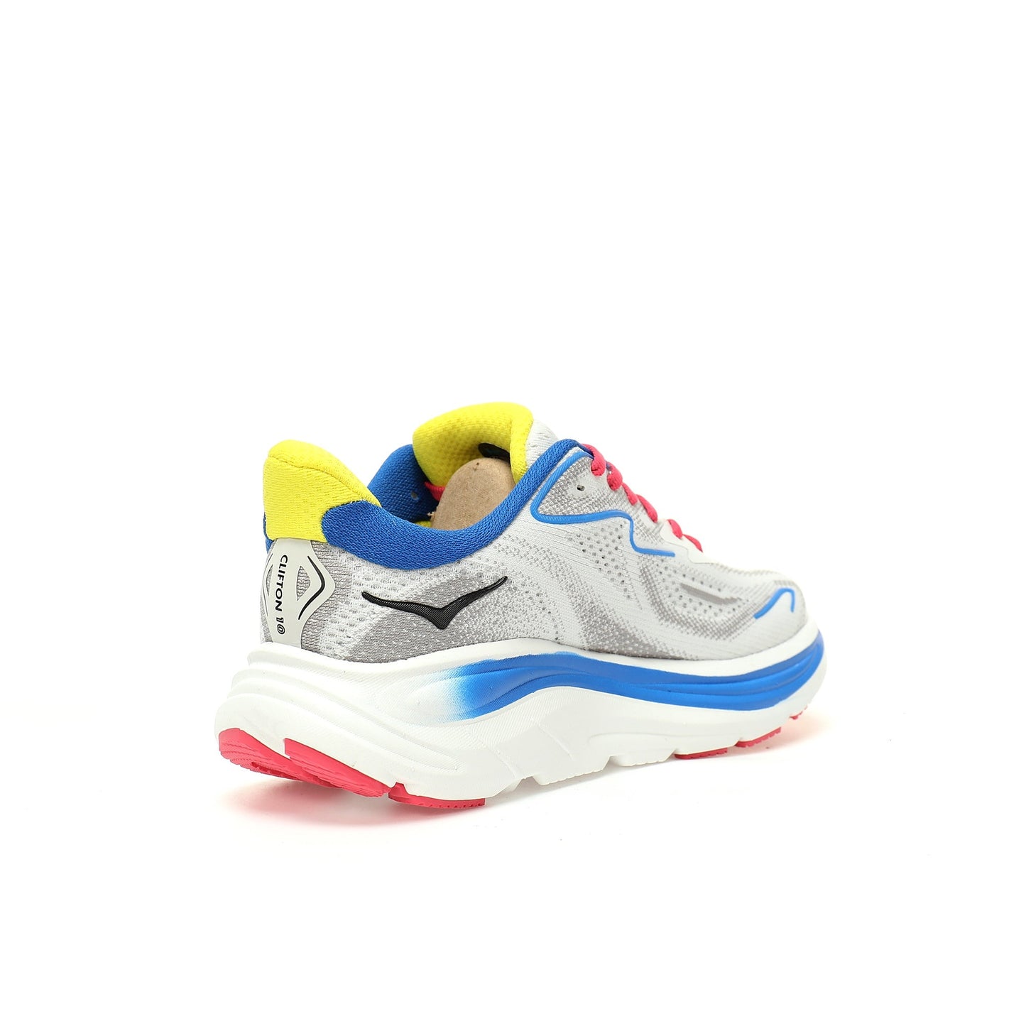HOKA One One Clifton 9 Blue/White/Yellow/Pink