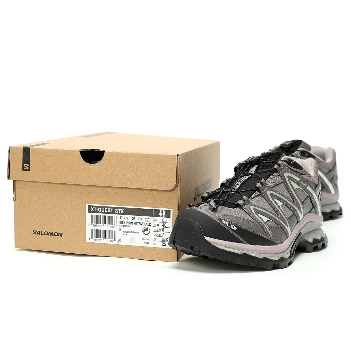 SALOMON XT-Quest Adv   Grey / Silver / Pink