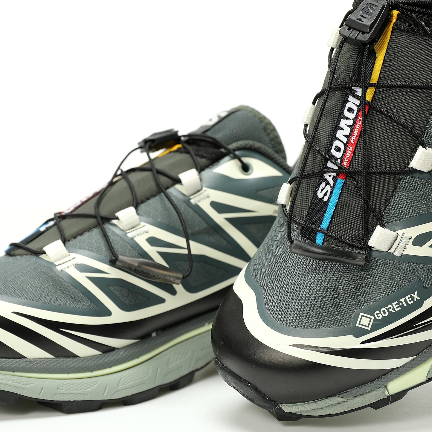 Salomon XT-6 GTX Outdoor Sports Shoes Collection   Green/Grey