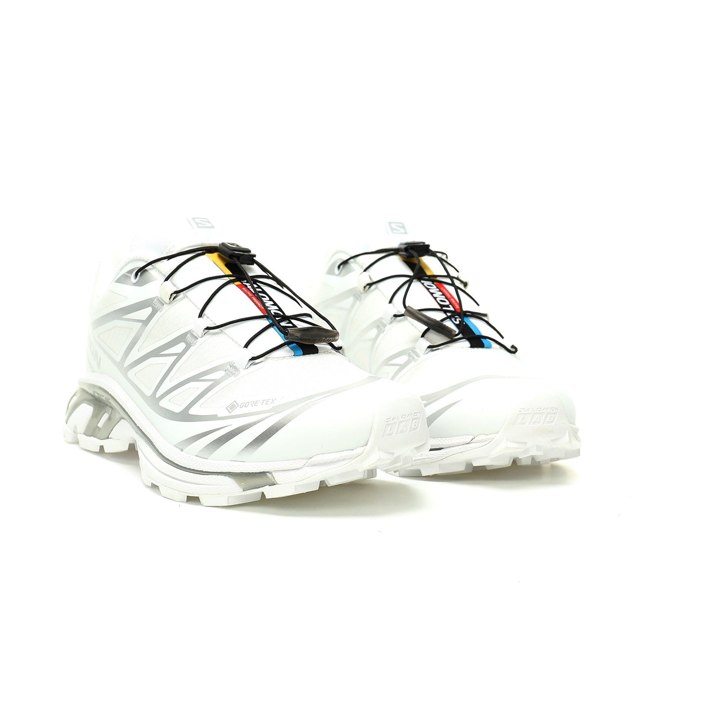 Salomon XT-6 GTX Outdoor Sports Shoes Collection   White/Silver