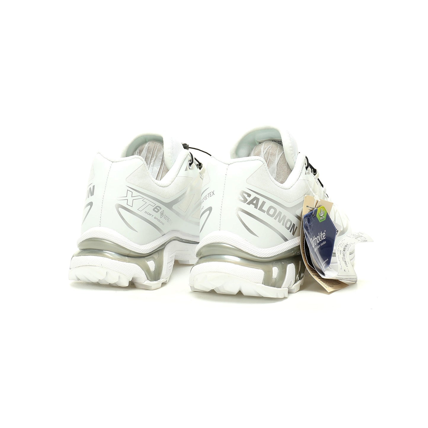 Salomon XT-6 GTX Outdoor Sports Shoes Collection   White/Silver