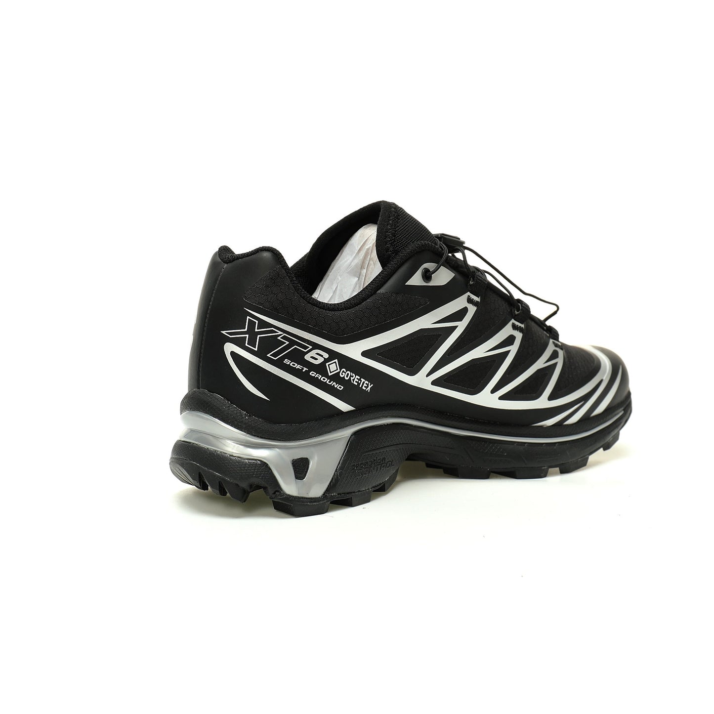 Salomon XT-6 GTX Outdoor Sports Shoes Collection   Black / Silver