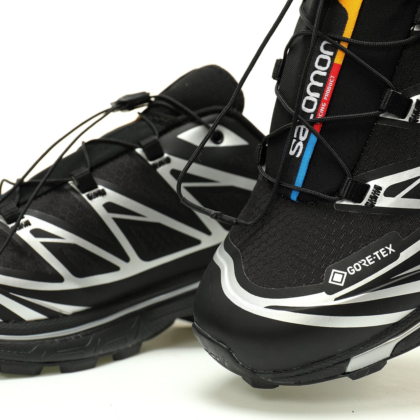 Salomon XT-6 GTX Outdoor Sports Shoes Collection   Black / Silver