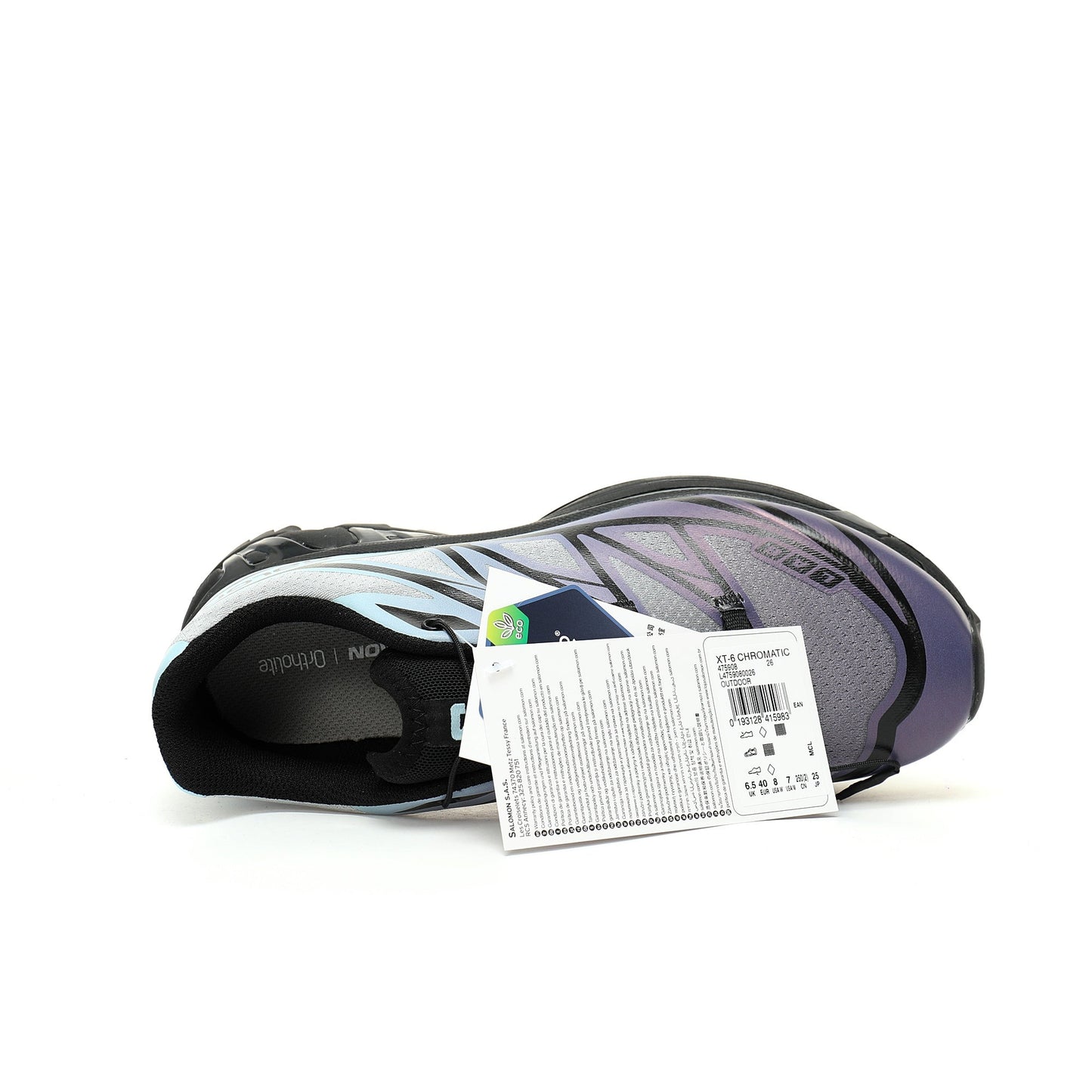 Salomon XT-6 GTX Outdoor Sports Shoes Collection   Blue gradient