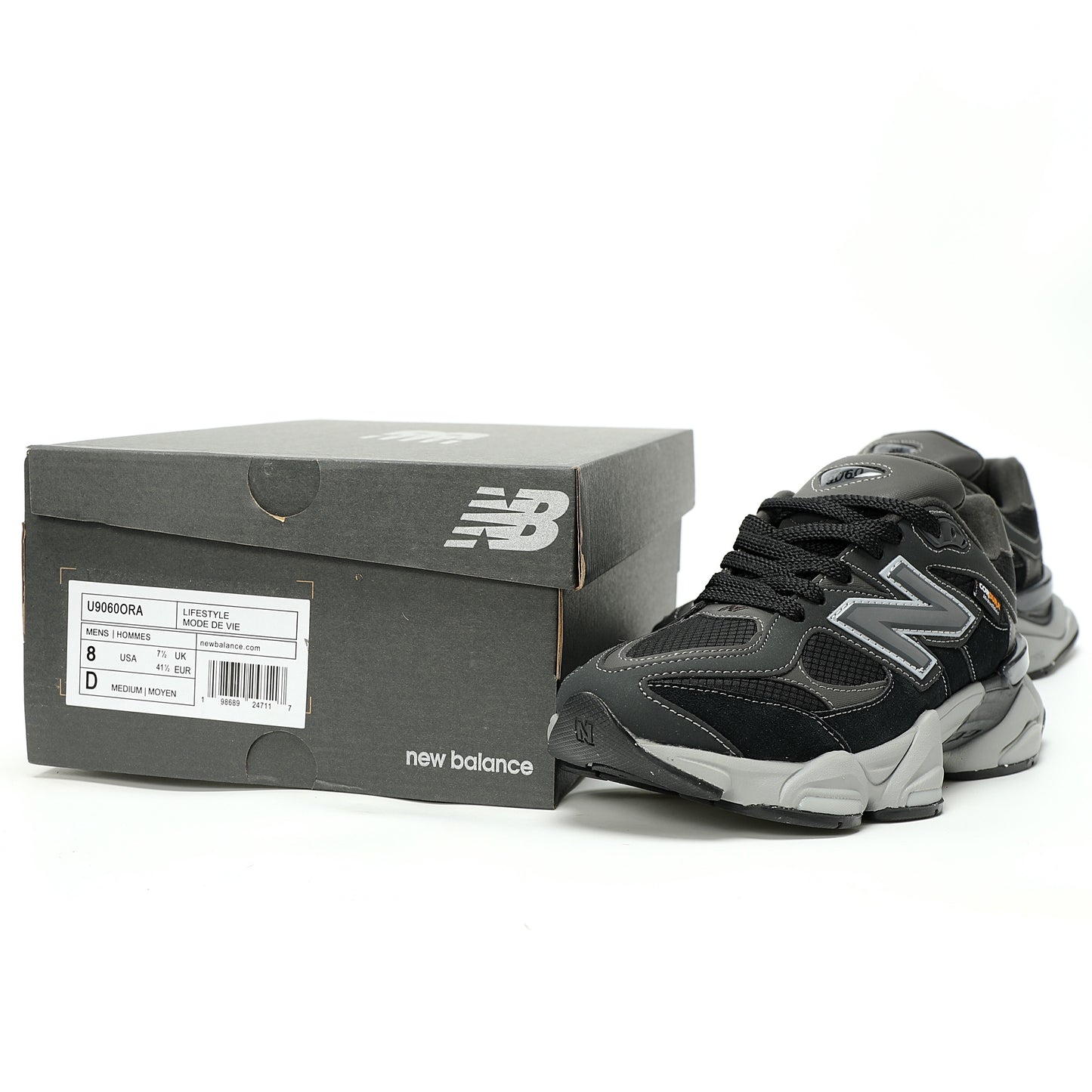 New Balance 9060 Sneaker  Black/Grey
