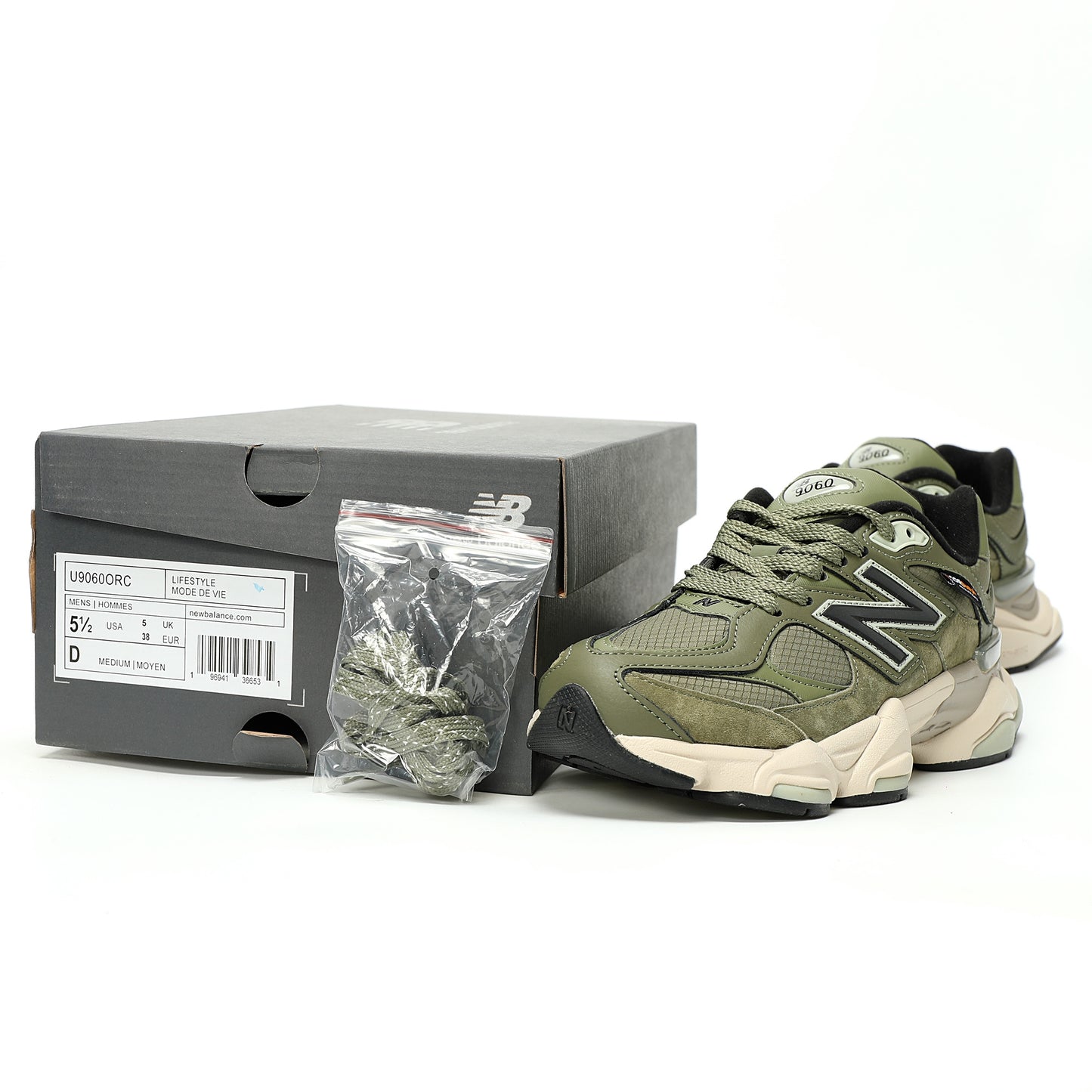 New Balance 9060 Sneaker  Military green
