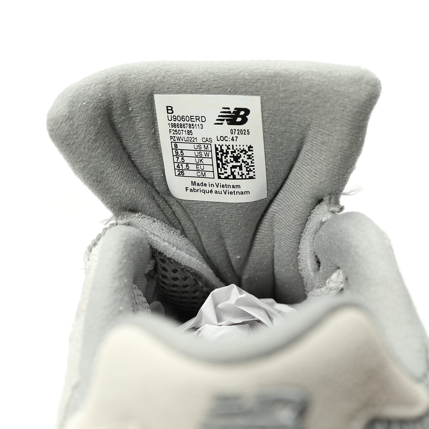New Balance 9060 Sneaker  Light gray