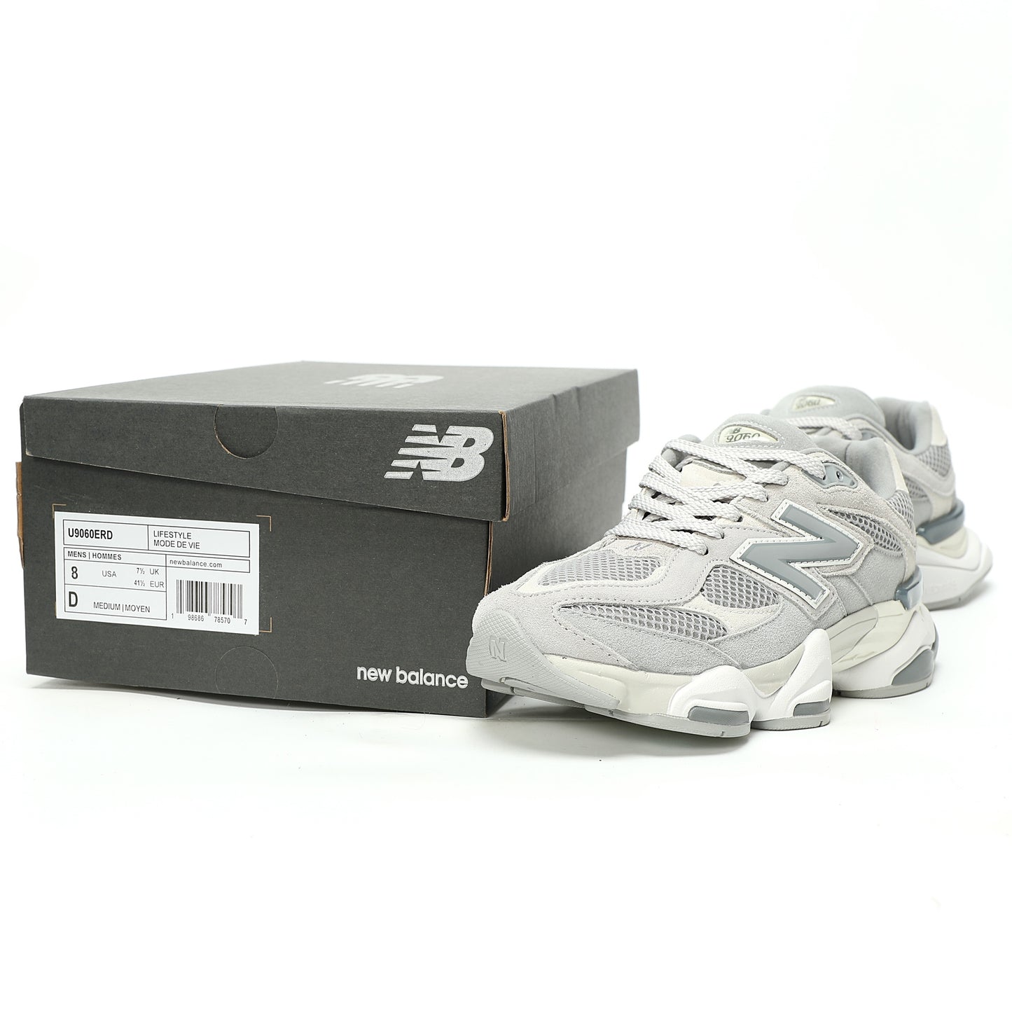 New Balance 9060 Sneaker  Light gray