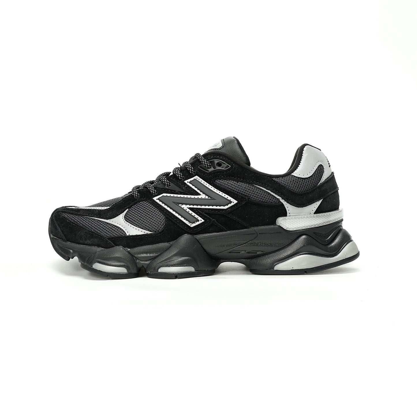 New Balance 9060 Sneaker   Black / Grey / Silver