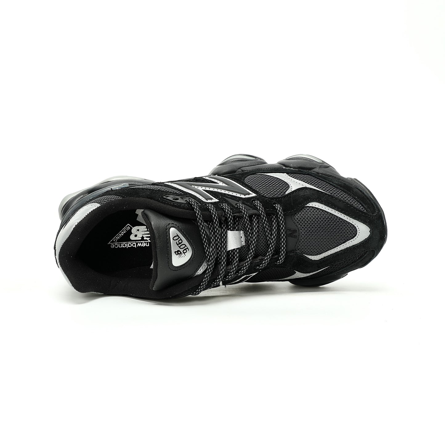 New Balance 9060 Sneaker   Black / Grey / Silver