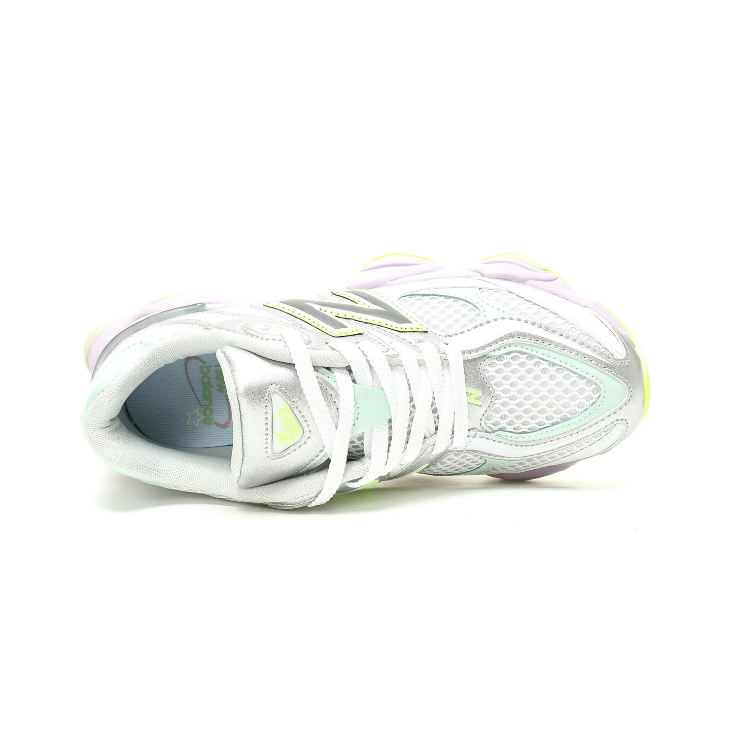 New Balance 9060 Sneaker  Light green / Yellow / Silver