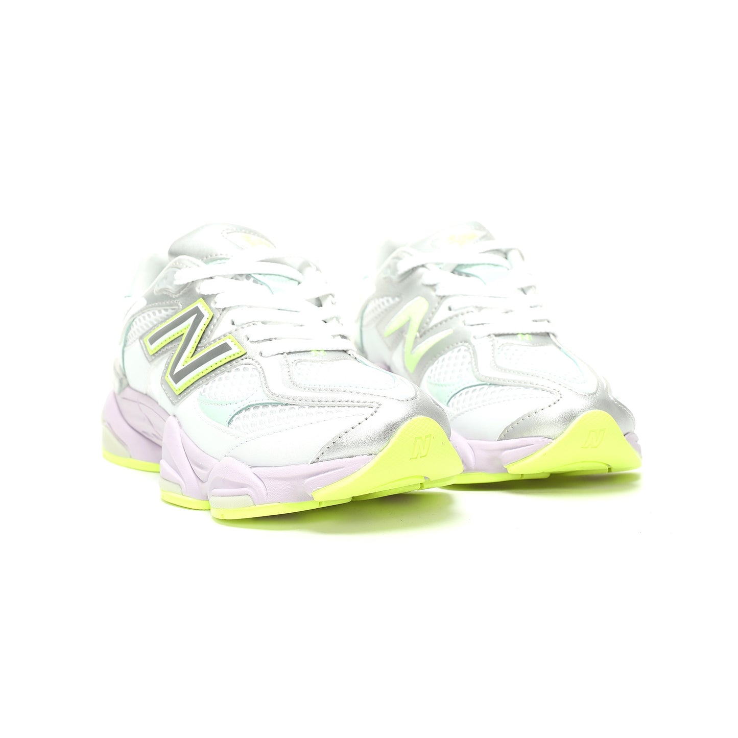 New Balance 9060 Sneaker  Light green / Yellow / Silver