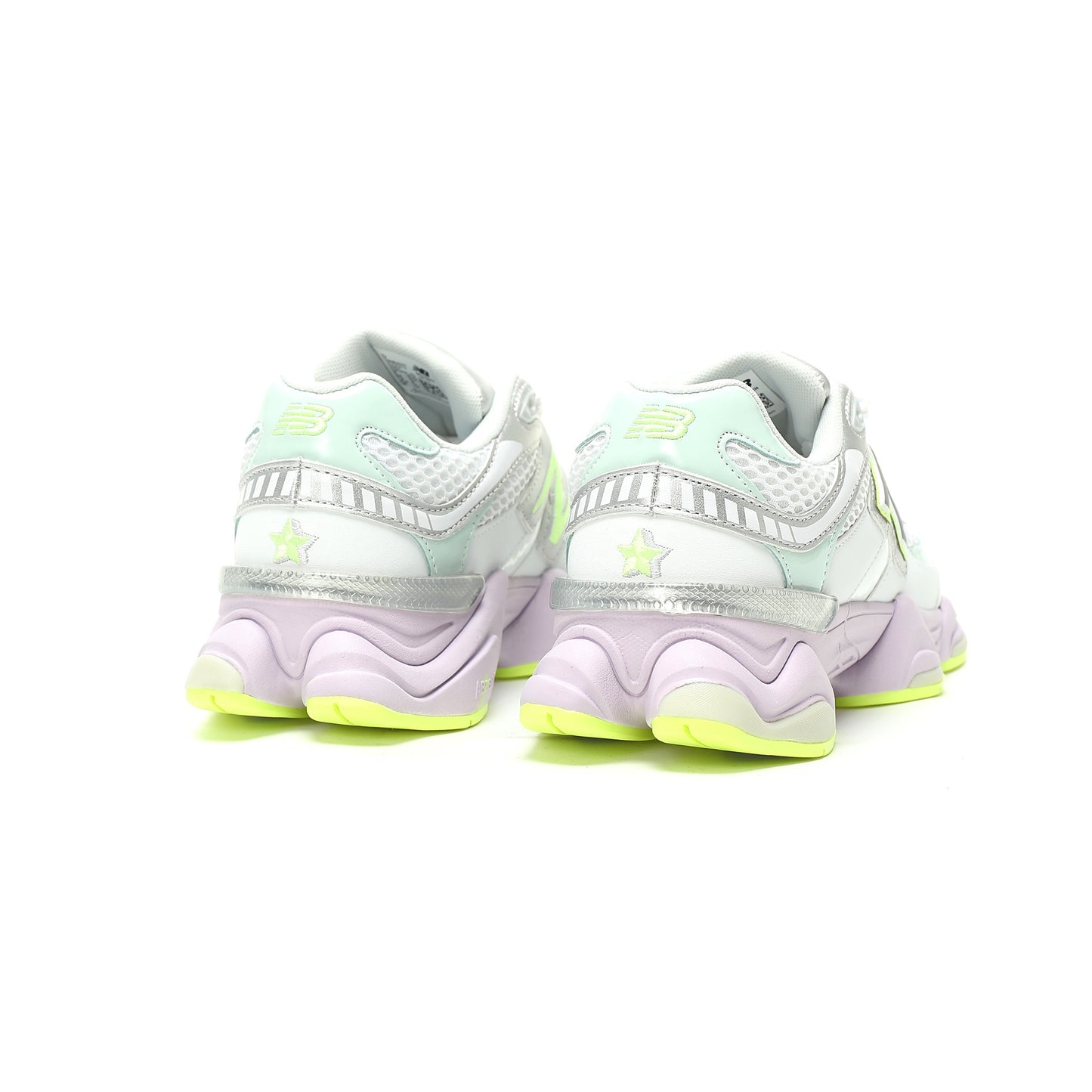 New Balance 9060 Sneaker  Light green / Yellow / Silver