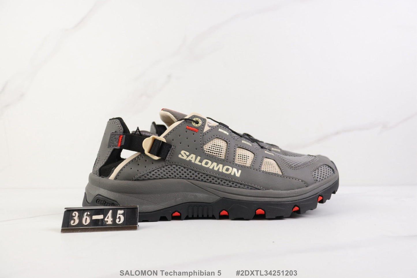 Salomon Techamphibian 5'   Grey / Beige