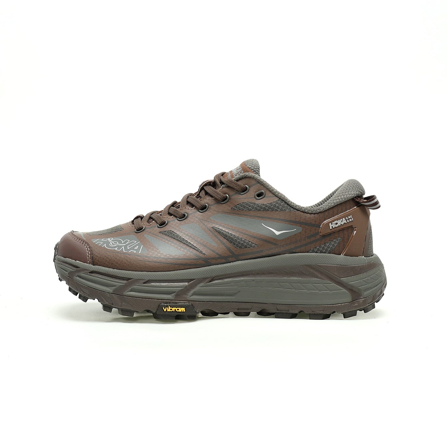 HOKA Mafate Speed 2 Low | Trail Running Shoes   Dark brown