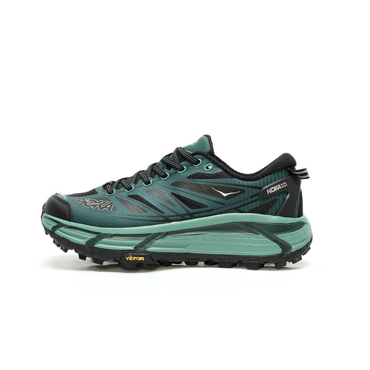 HOKA Mafate Speed 2 Low | Trail Running Shoes   Green/Black