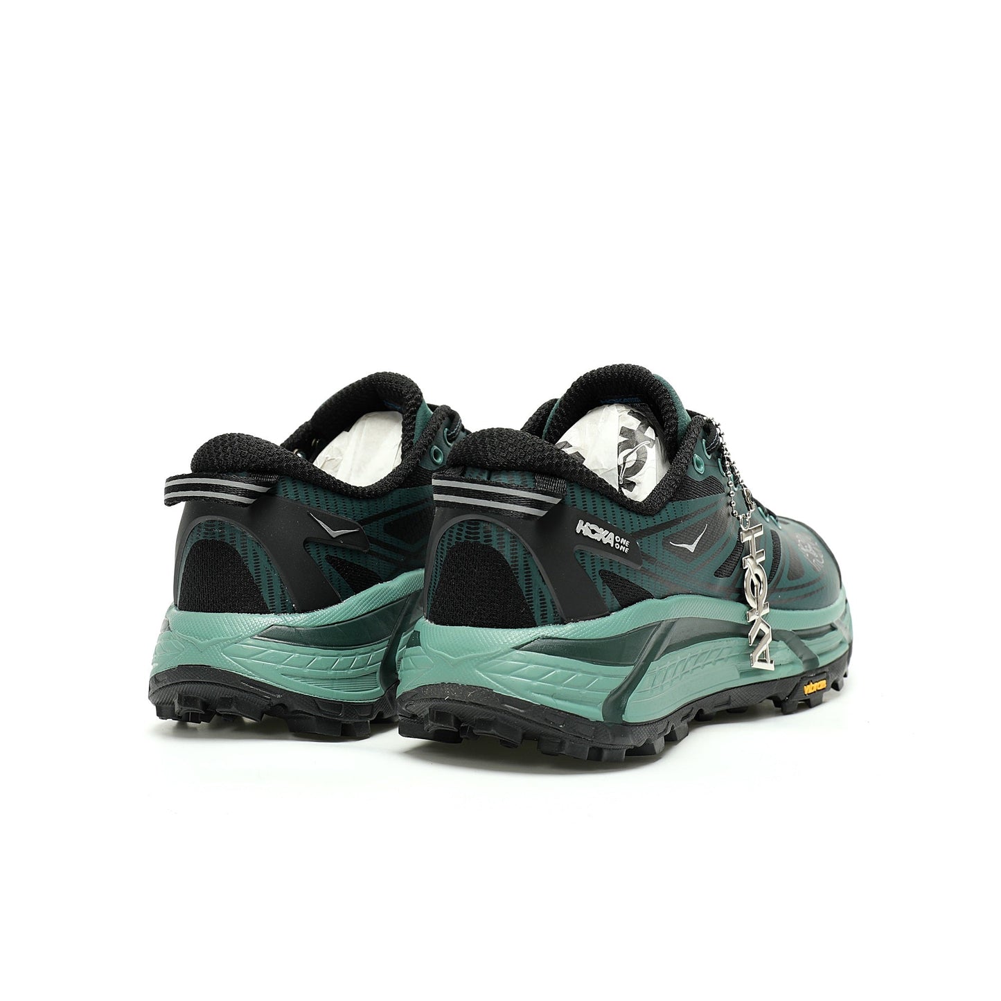 HOKA Mafate Speed 2 Low | Trail Running Shoes   Green/Black