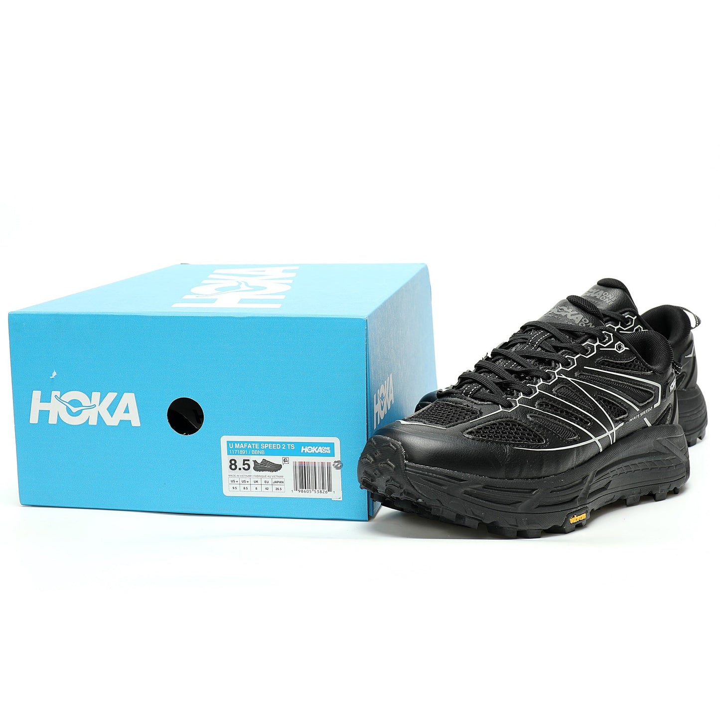 HOKA Mafate Speed 2 Low | Trail Running Shoes    Black