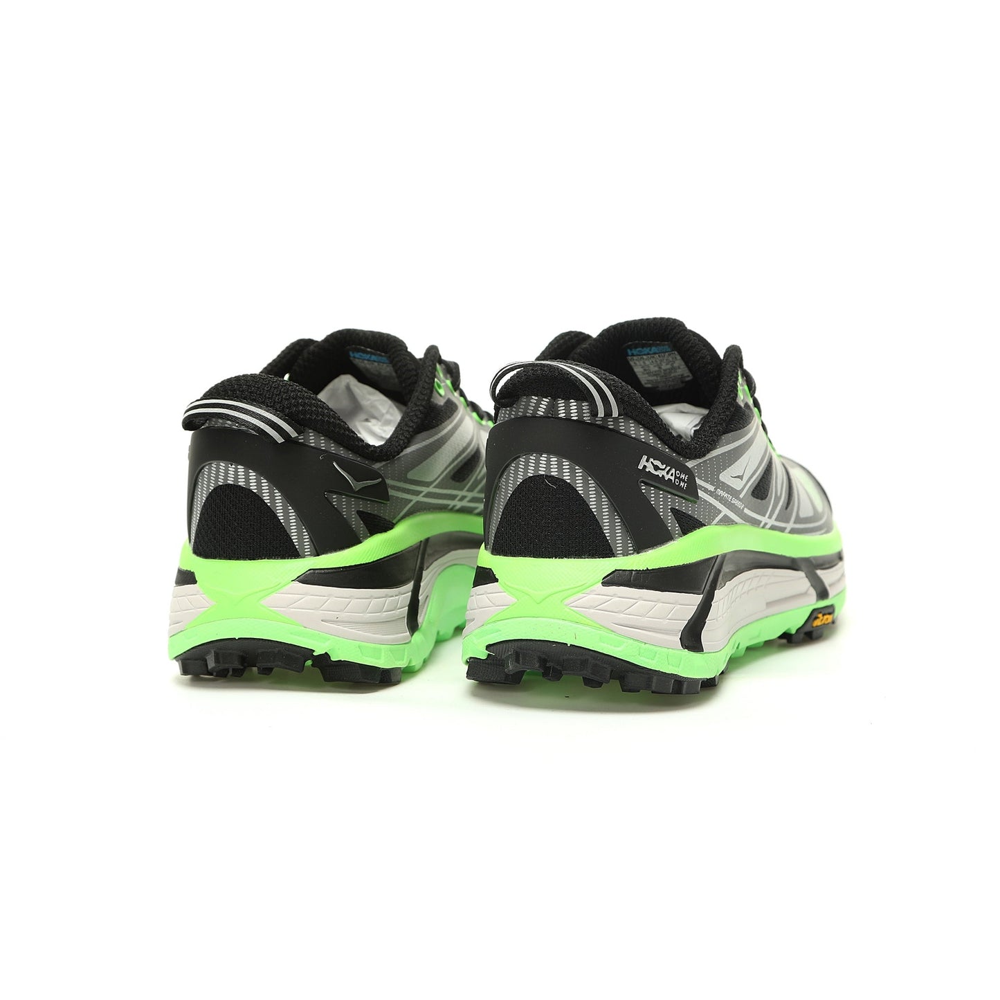 HOKA Mafate Speed 2 Low | Trail Running Shoes   Black/Grey/Green