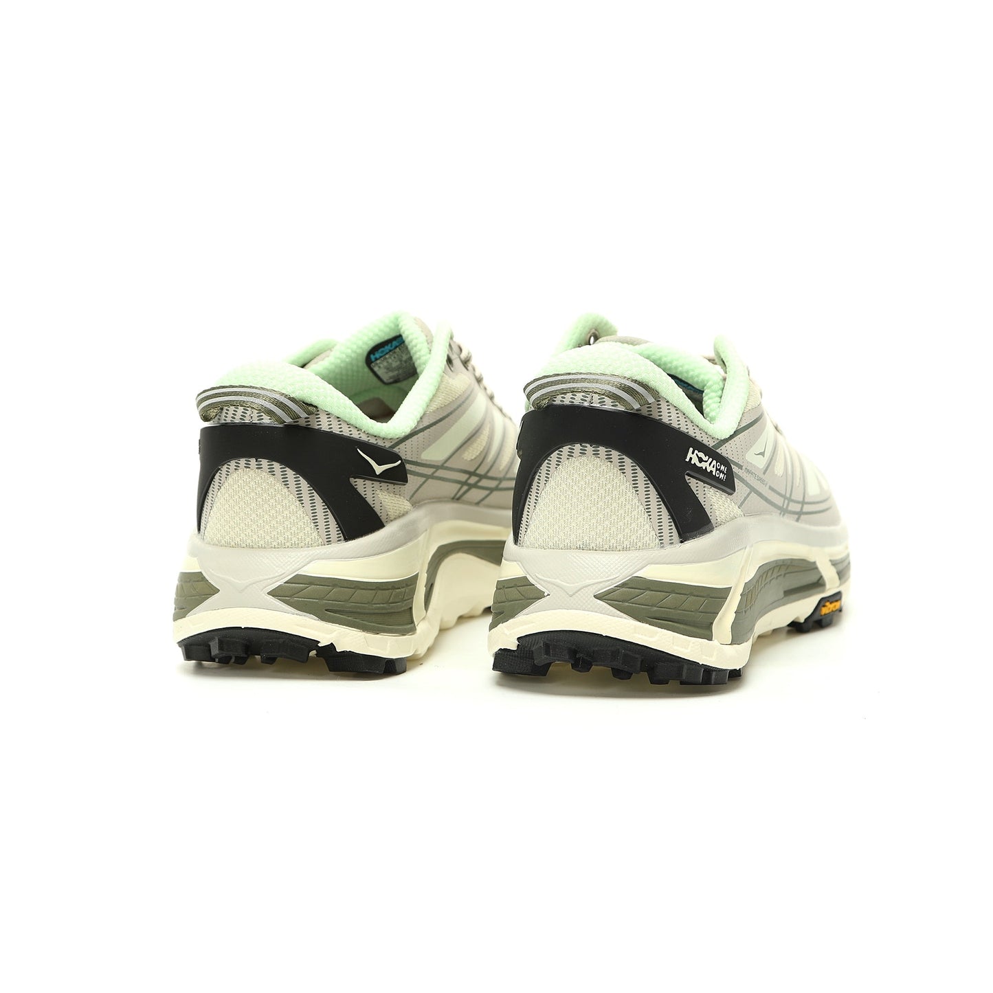 HOKA Mafate Speed 2 Low | Trail Running Shoes   Beige/Green