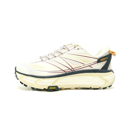 HOKA Mafate Speed 2 Low | Trail Running Shoes   Beige / Burgundy