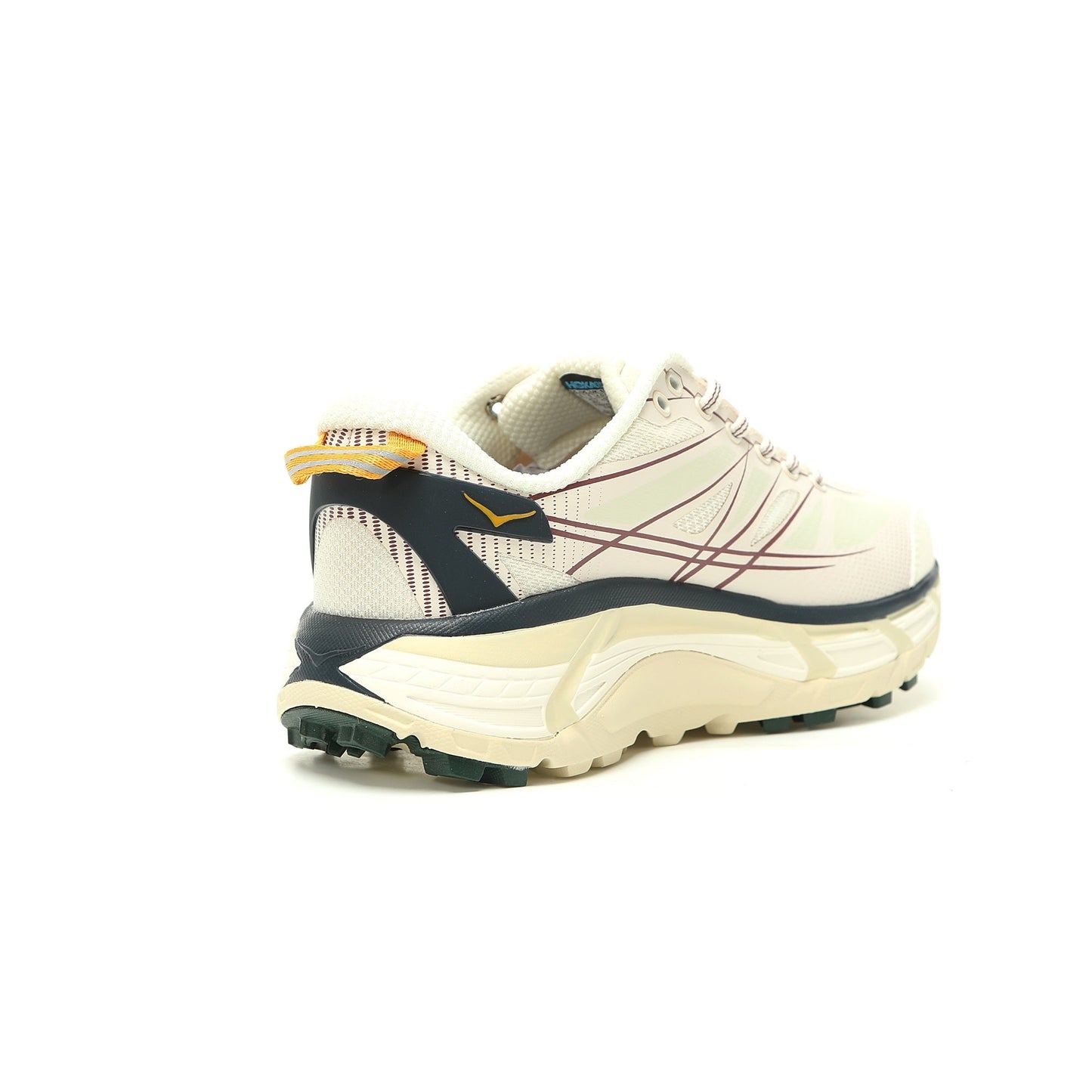 HOKA Mafate Speed 2 Low | Trail Running Shoes   Beige / Burgundy
