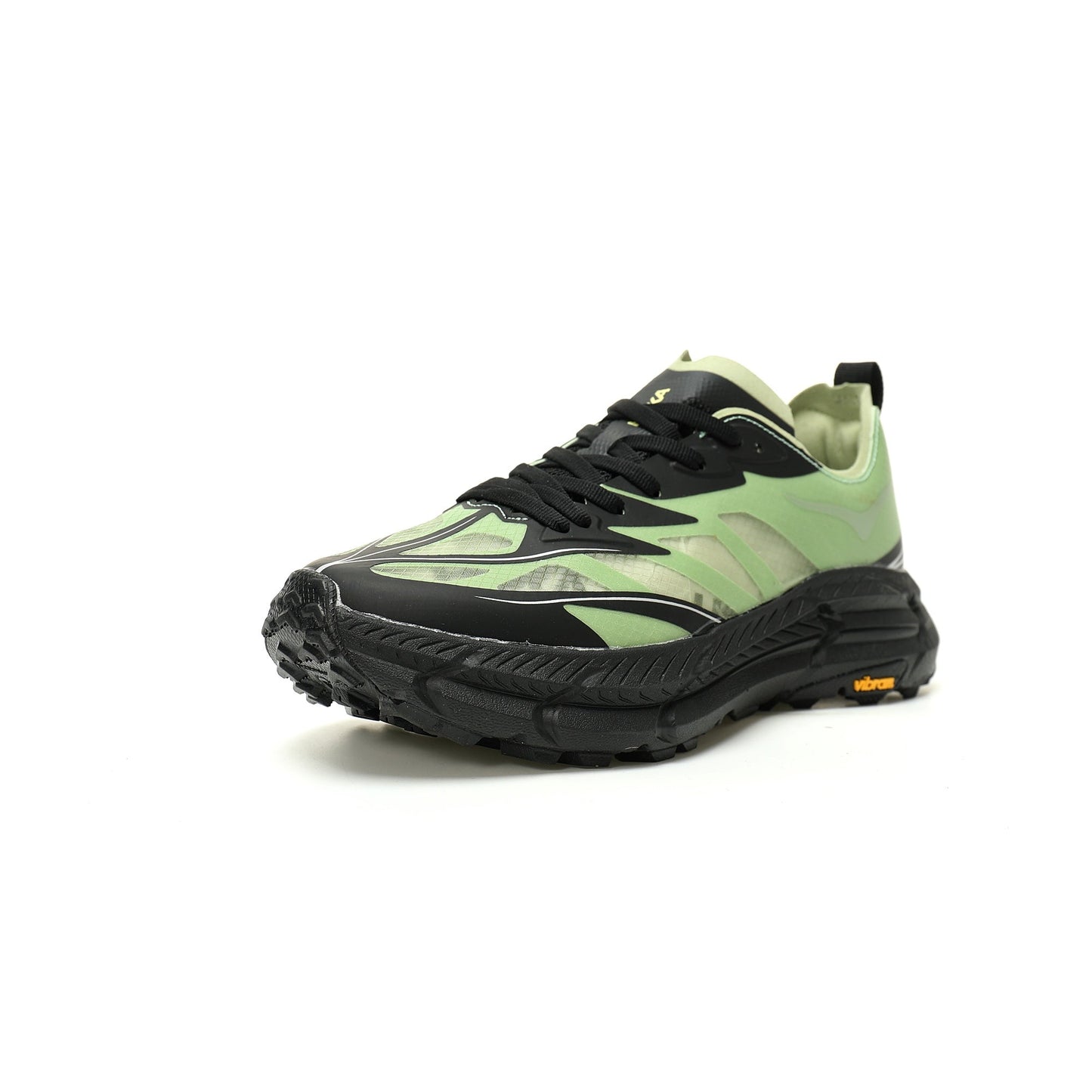 HOKA Mafate Speed 2 Low | Trail Running Shoes   Black/Green