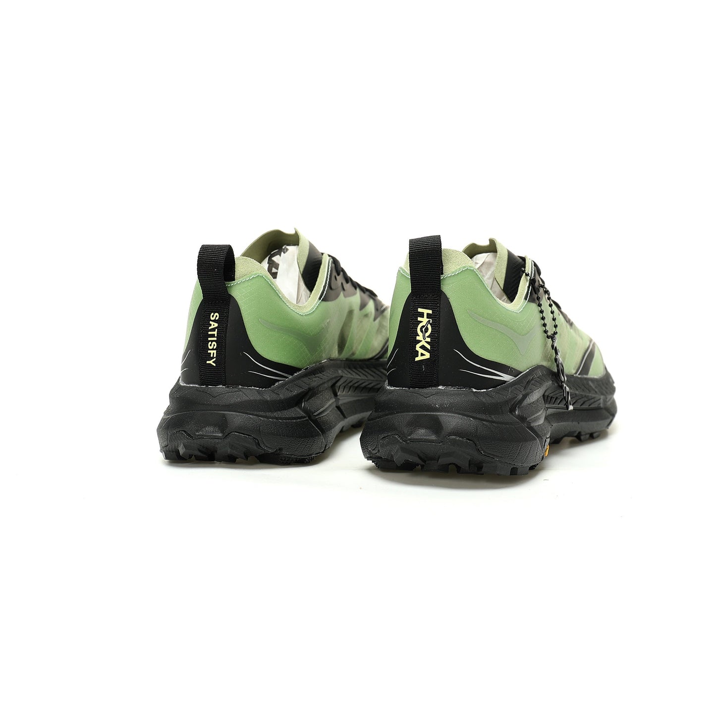 HOKA Mafate Speed 2 Low | Trail Running Shoes   Black/Green