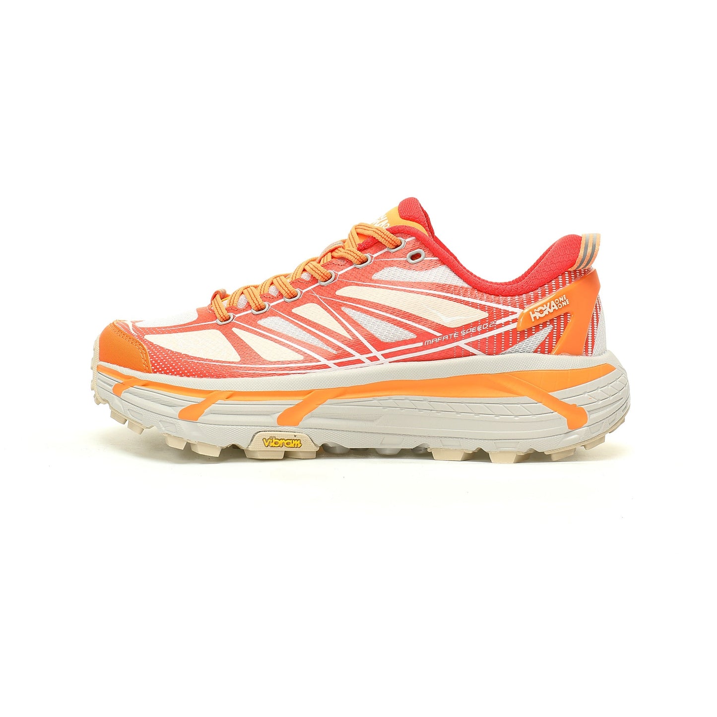 HOKA Mafate Speed 2 Low | Trail Running Shoes   Orange / Beige