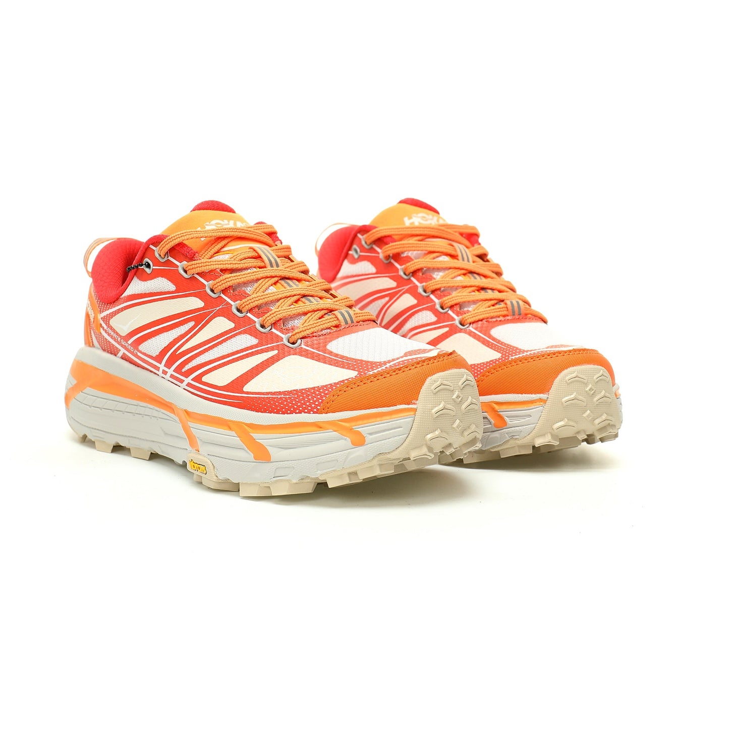 HOKA Mafate Speed 2 Low | Trail Running Shoes   Orange / Beige