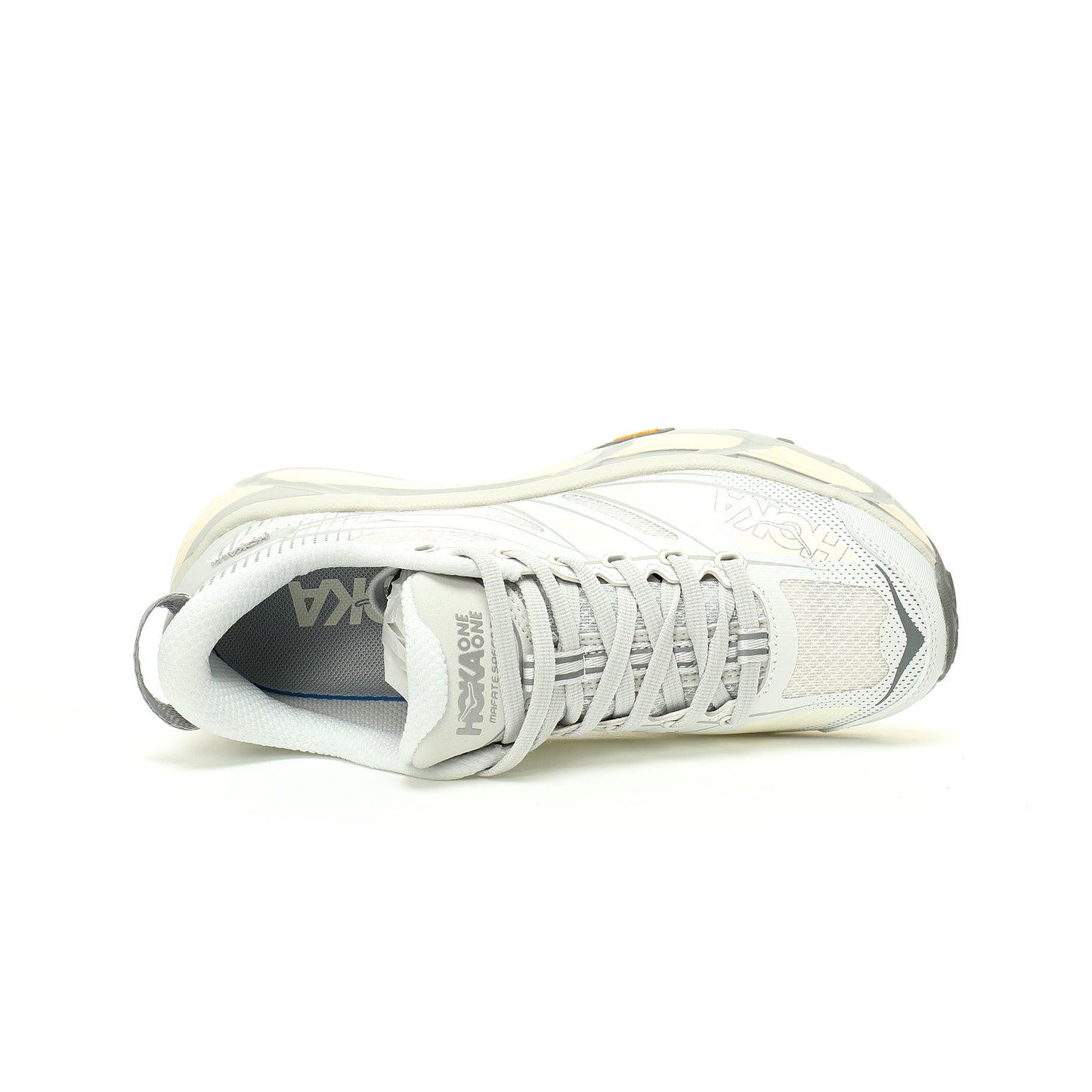 HOKA Mafate Speed 2 Low | Trail Running Shoes   White/Grey